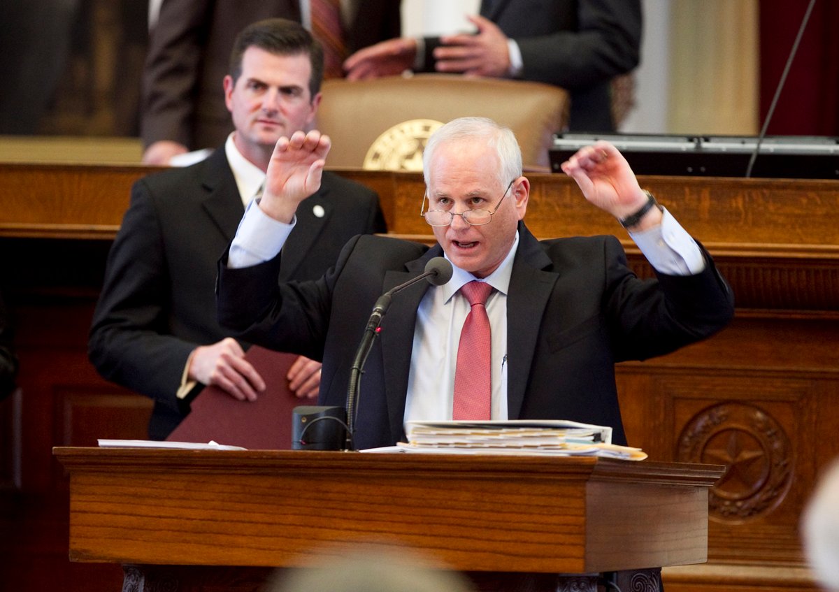 State Rep. Allan Ritter, R-Nederland, on the House floor on March 27, 2013.