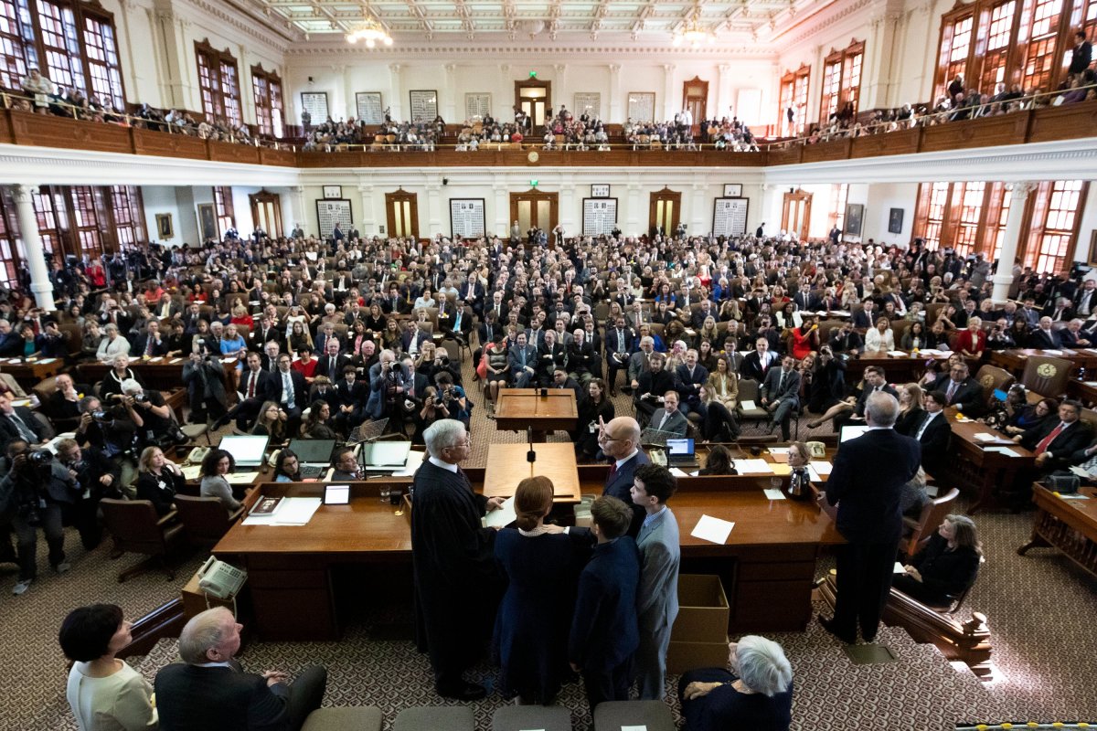 Republican Texas House Speaker Dennis Bonnen was sworn in to office on the first day of the 2019 legislative session in January. His party now turns its eye to the 2020 election cycle during which Democrats only need to win nine House seats to take a majority in the lower chamber.