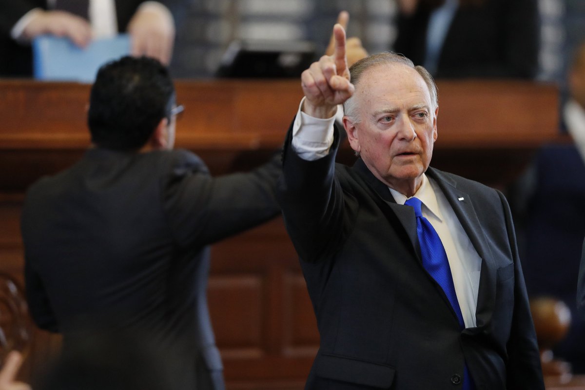 Former state Rep. Dan Flynn, R-Canton, on the House Floor on May 8, 2017.