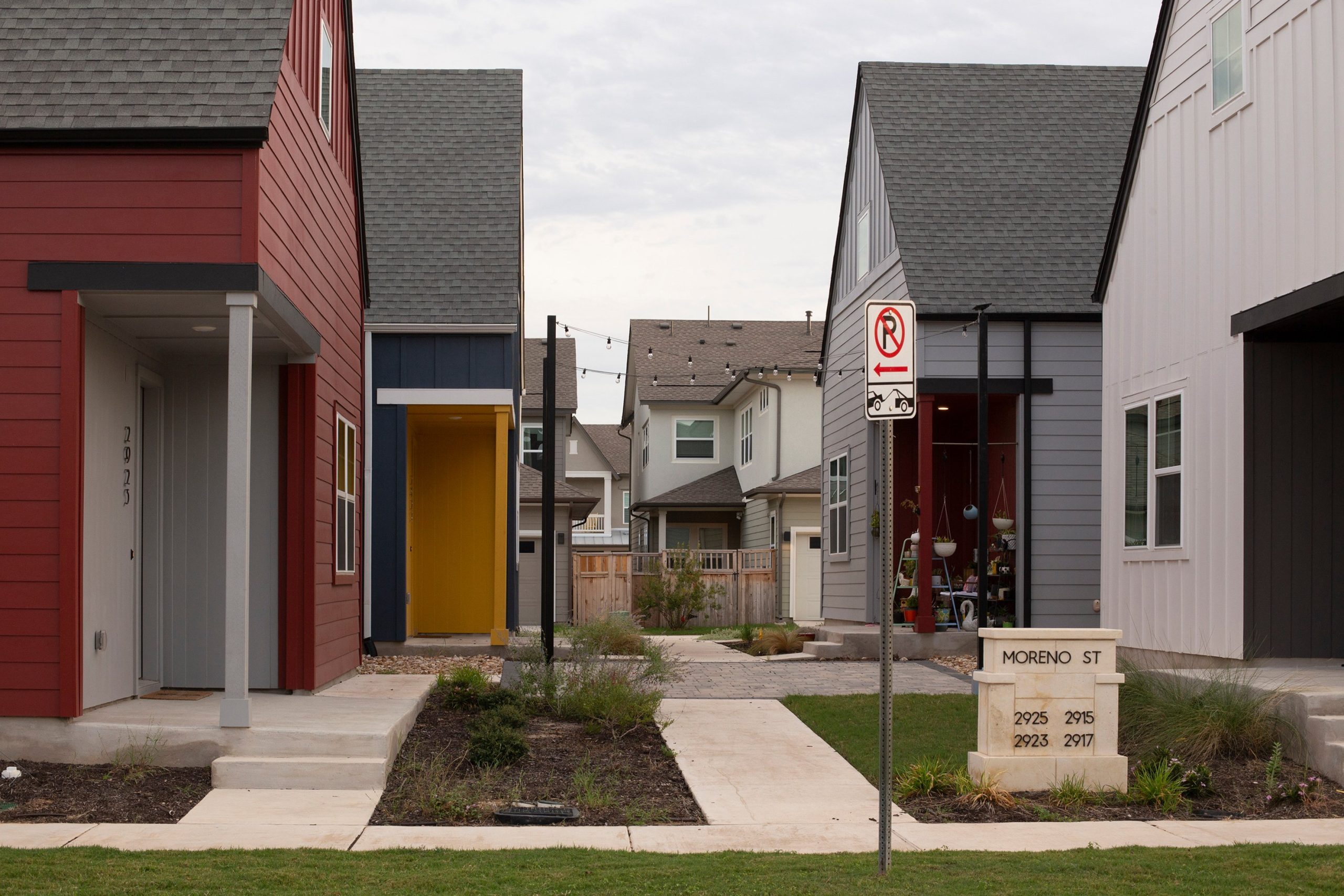 High density housing in East Austin on Oct. 7, 2023.