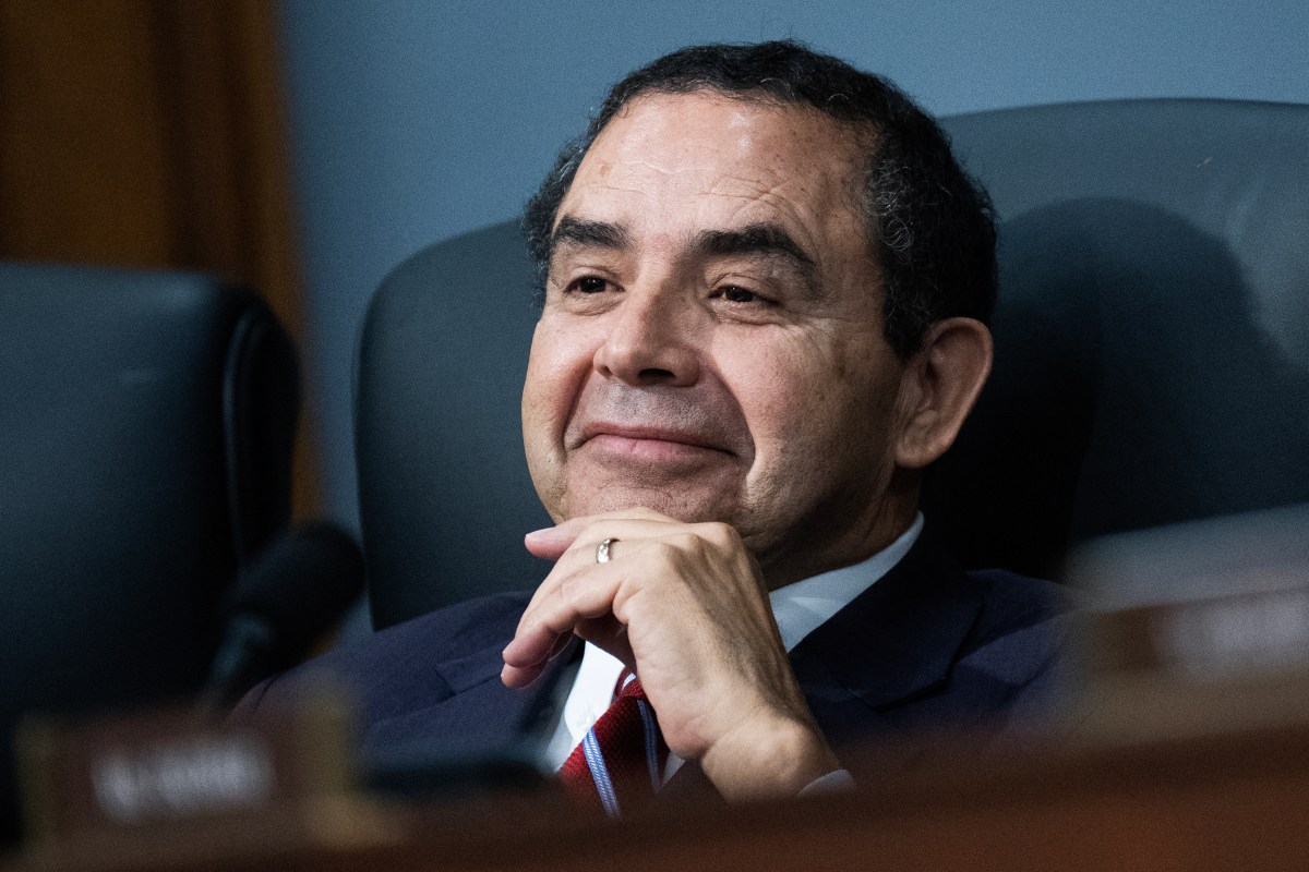 U.S. Rep. Henry Cuellar, D-Laredo, listens to testimony by Veterans Affairs Secretary Doug Collins during a hearing of the House Appropriations Subcommittee on Military Construction, Veterans Affairs, and Related Agencies at the Rayburn House Office Building on May 15, 2025.