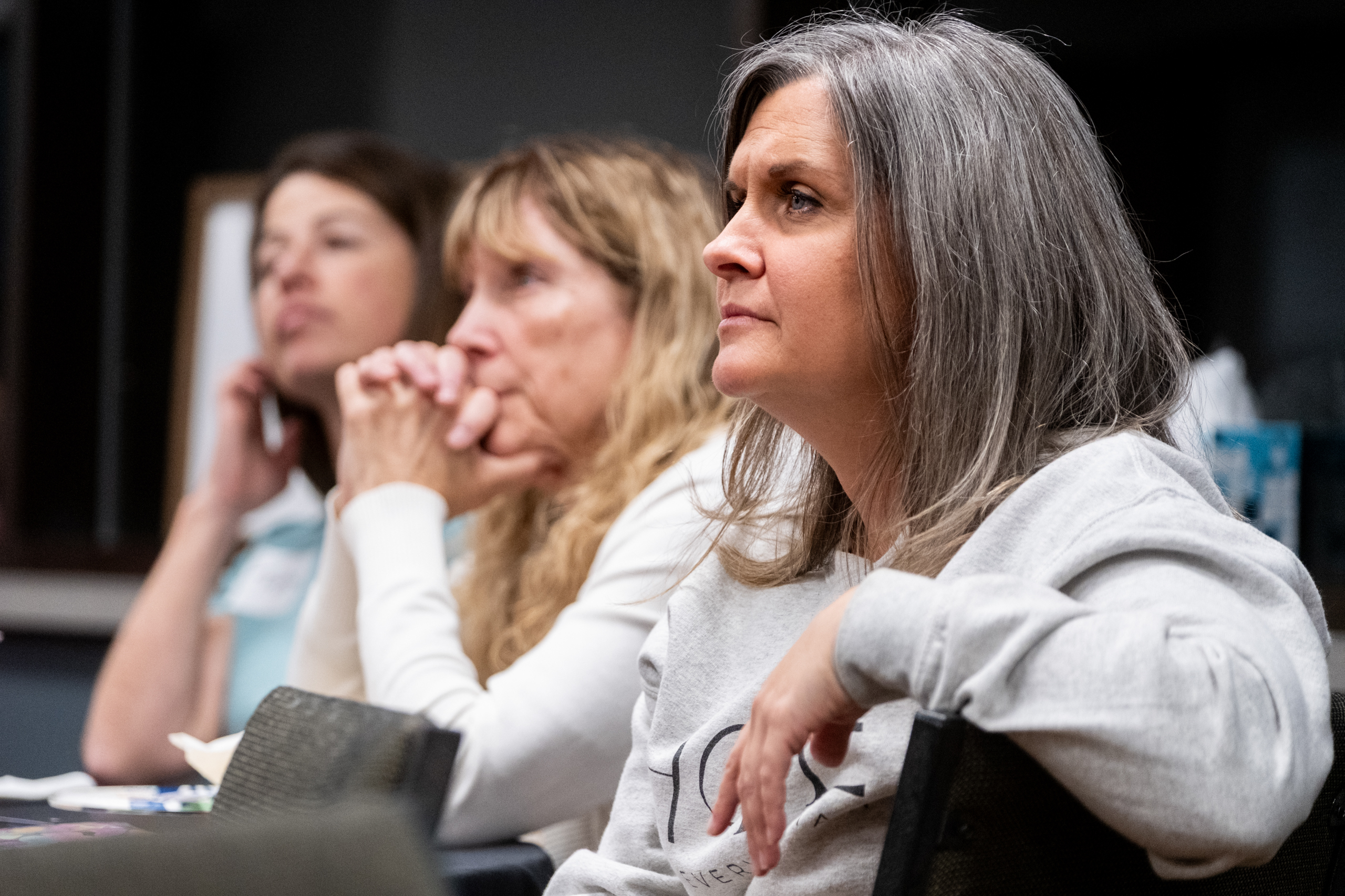 Anna Luz executive director of SHINE, on Feb. 9, at Marvin Methodist Church in Tyler.