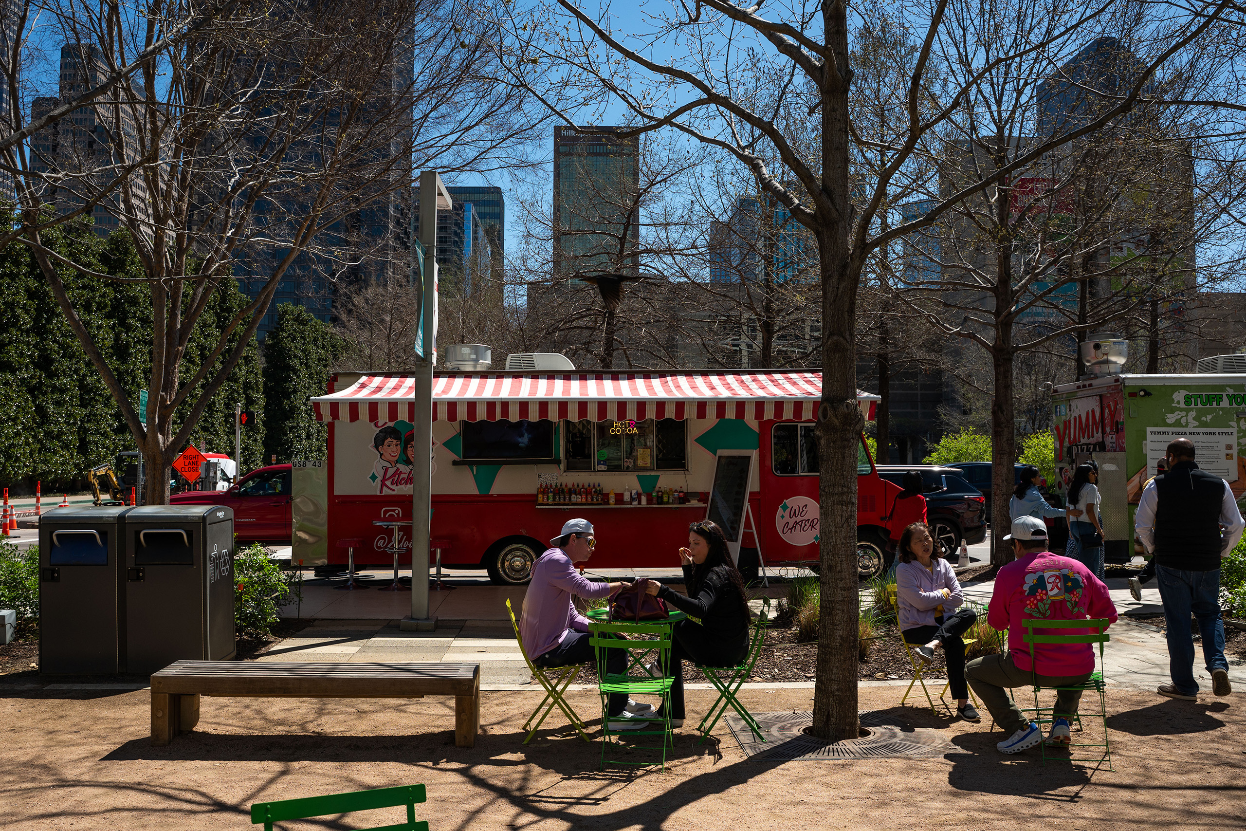 Eloisa&rsquo;s Kitchen, a food truck located at Klyde Warren Park near downtown Dallas on March 12, 2026.