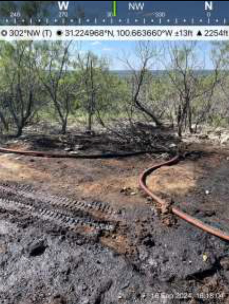 On Sep. 16, 2024, Railroad Commission inspectors documented extensive hydrocarbon pollution at Well #2 on Chesnutt’s ranch. The commission never issued any fines.