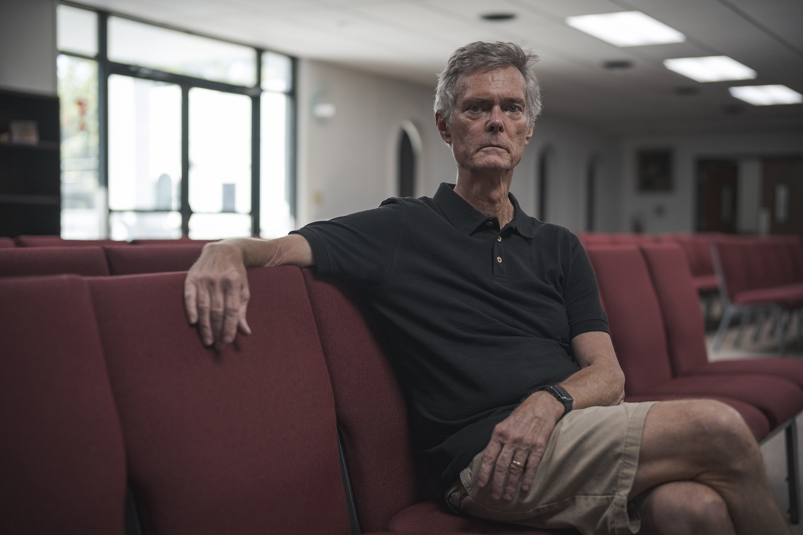 Robin Stallings, a leader at the South Austin Christian Church, poses for a photo on Aug. 24, 2026 in Austin. Stallings led the church’s effort to sell its property to an affordable housing developer, but once plans were announced, the church faced pushback from their neighbors.