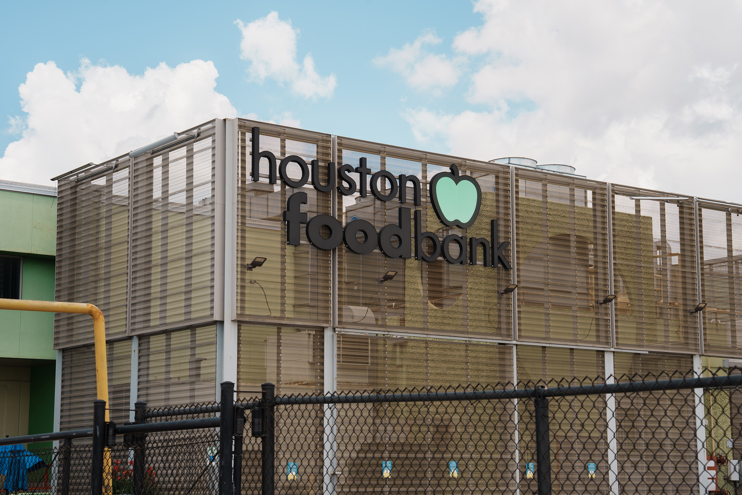 The Houston Food Bank warehouse in Houston on Aug. 12, 2026.